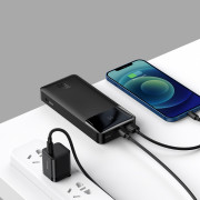 УМБ Baseus Bipow Digital Display Power bank 10000mAh 15W Black (PPDML-I01)	 - 6