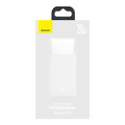 УМБ Baseus Bipow Digital Display Power bank 30000mAh 20W White (PPDML-N02)	 - 1