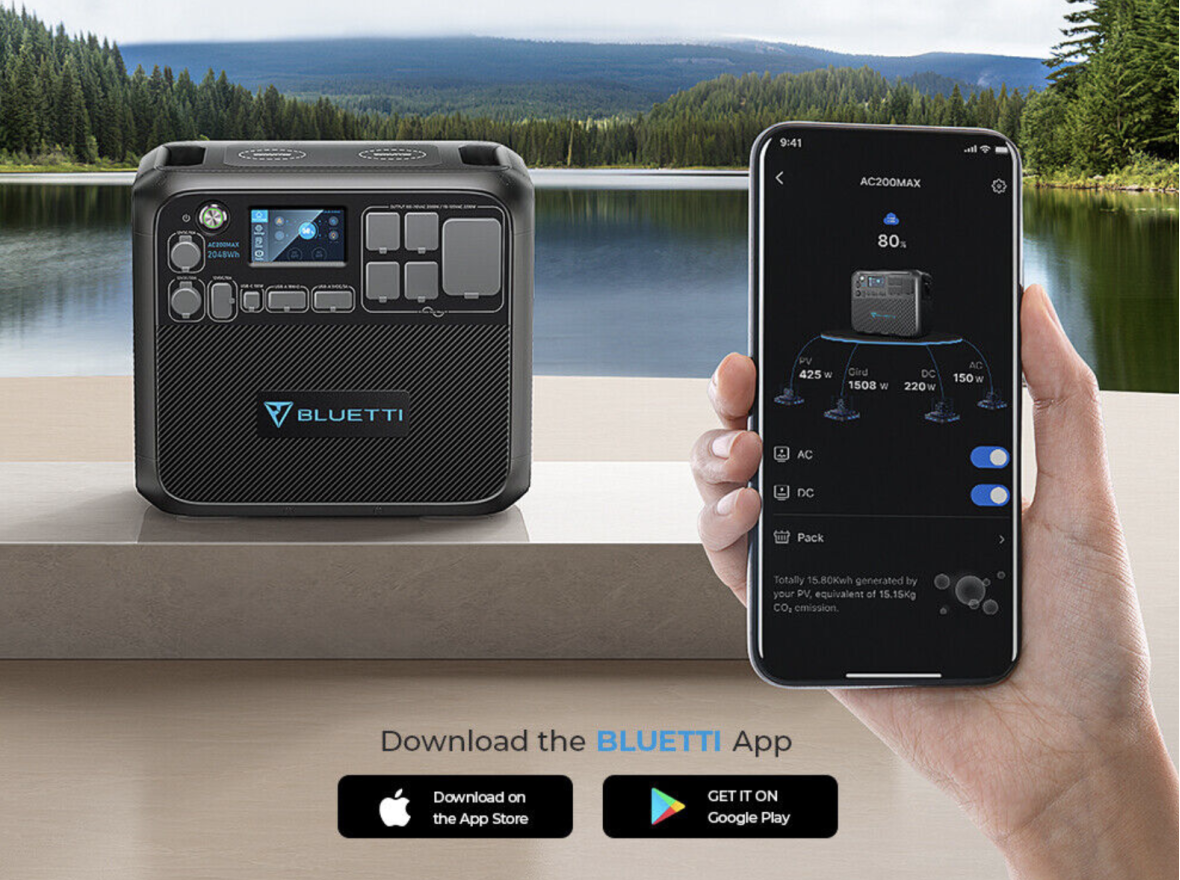 Мобільний додаток Bluetti App