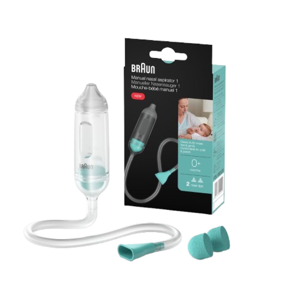 Аспіратор назальний ручний Braun (BNA050EU)