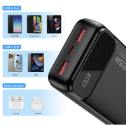 УМБ Choetech Power bank B729 20000mAh 22.5W Black - 3