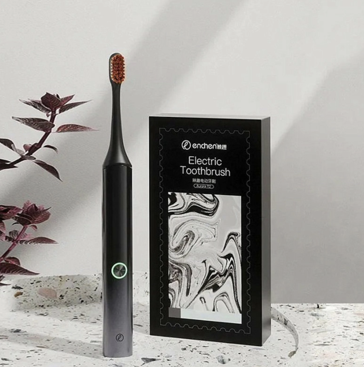 Электрическая зубная щетка ENCHEN Aurora T2 Black