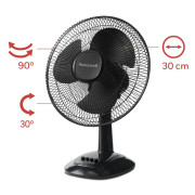 Вентилятор настільний Honeywell Comfort Control HTF1220BE	 - 2