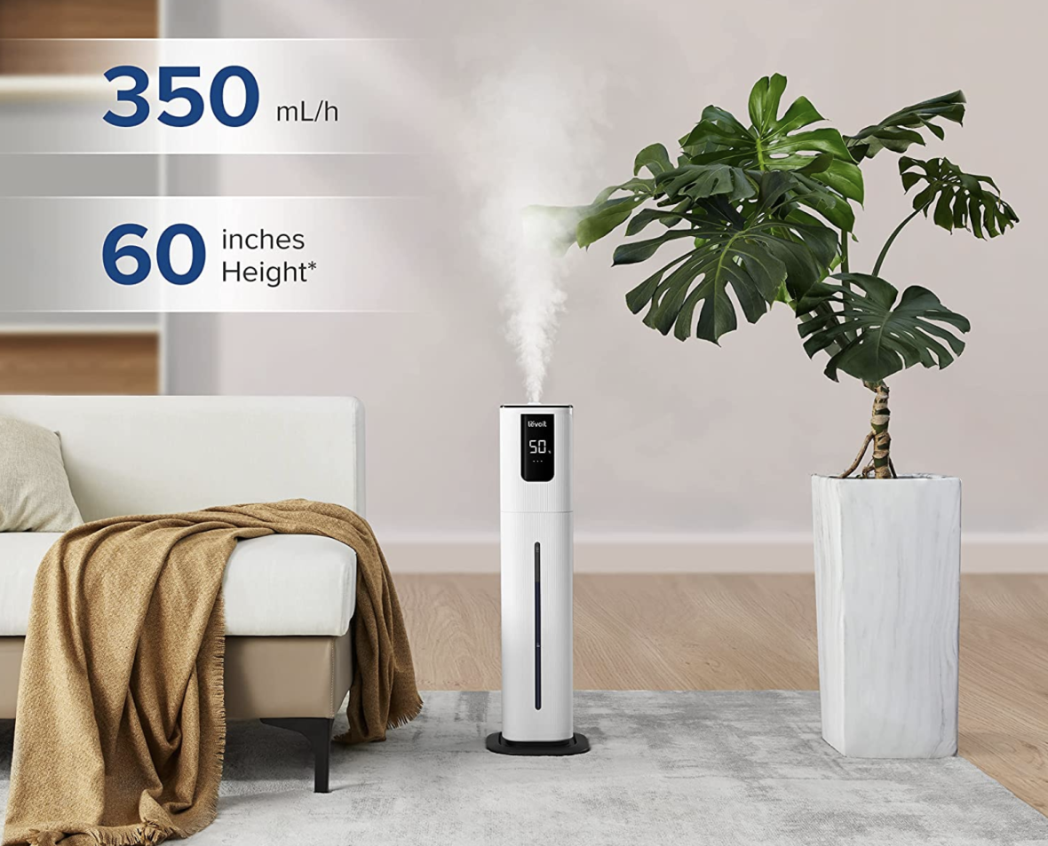 Увлажнитель воздуха Levoit OasisMist1000S Smart Ultrasonic Cool Mist Tower LUH-M10 (HEAPHULVSEU0082Y)