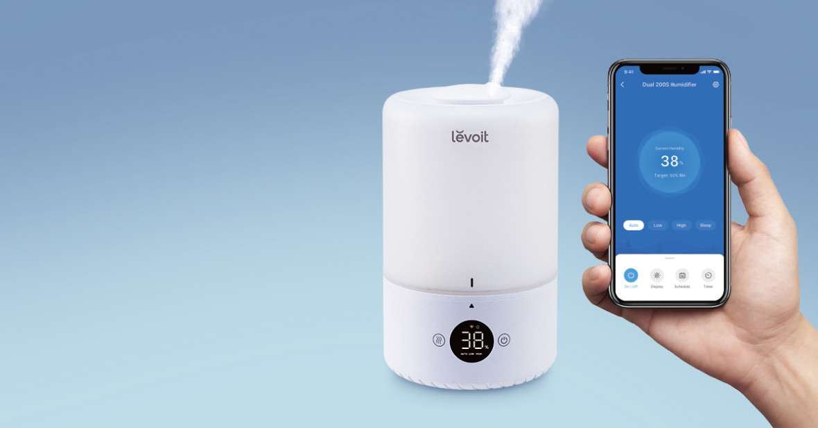 Увлажнитель воздуха Levoit Smart Humidifier Dual 200S (HEAPHULVSEU0035)