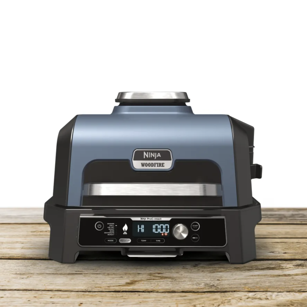 Электрический гриль-барбекю и коптильня Ninja Woodfire Pro Connect XL OG901EU