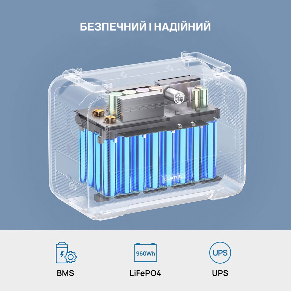 Преміальний акумулятор LiFePO4