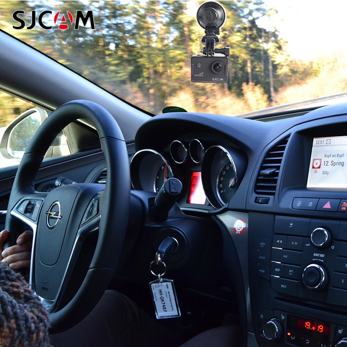 Автомобильная зарядка SJCAM для SJ8 /9/A10 (SJ-car-8)