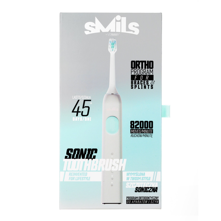 Електрична зубна щітка Vitammy SMILS Aluminium - 7