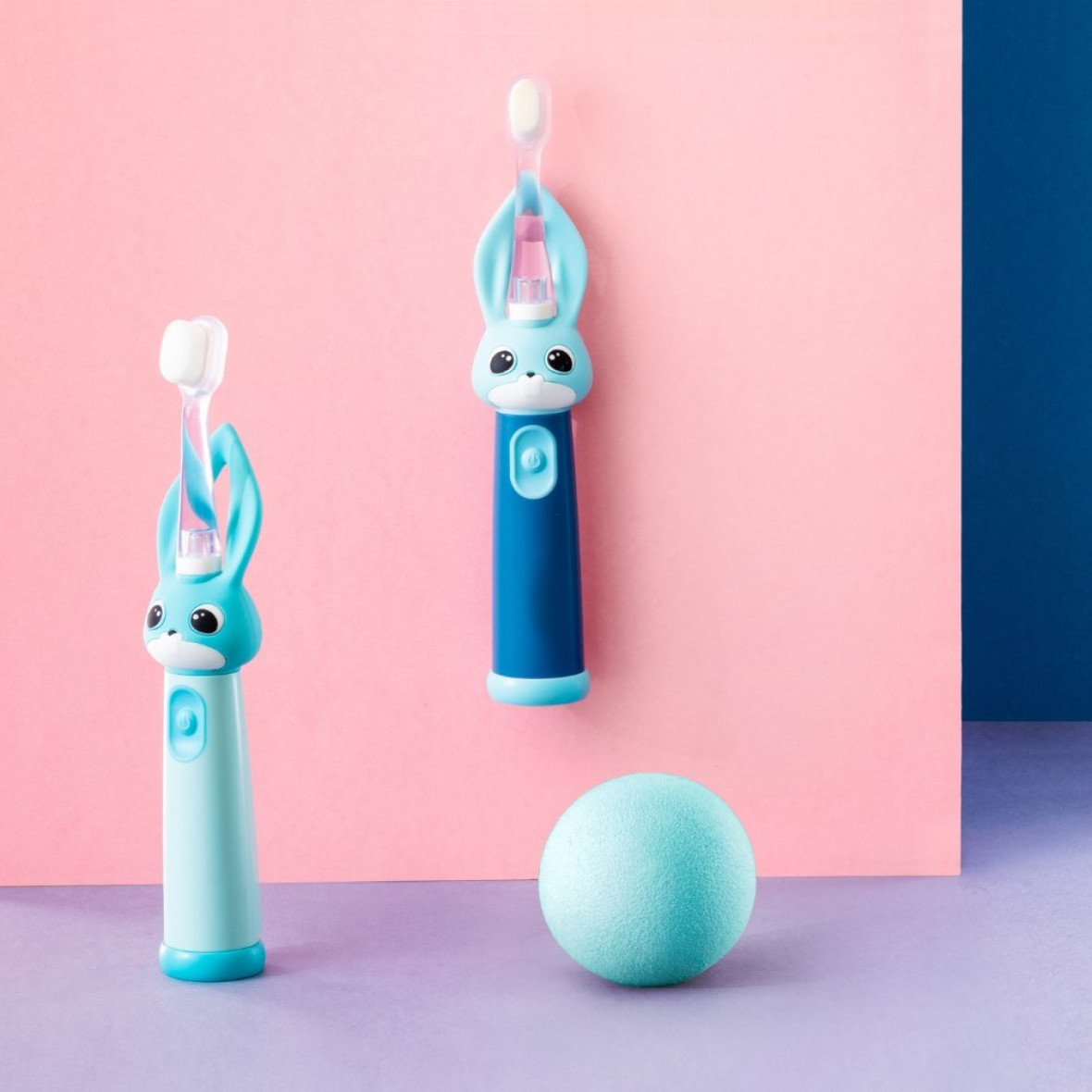 Електрична зубна щітка Vitammy Bunny Light Blue (від 0-3 років)