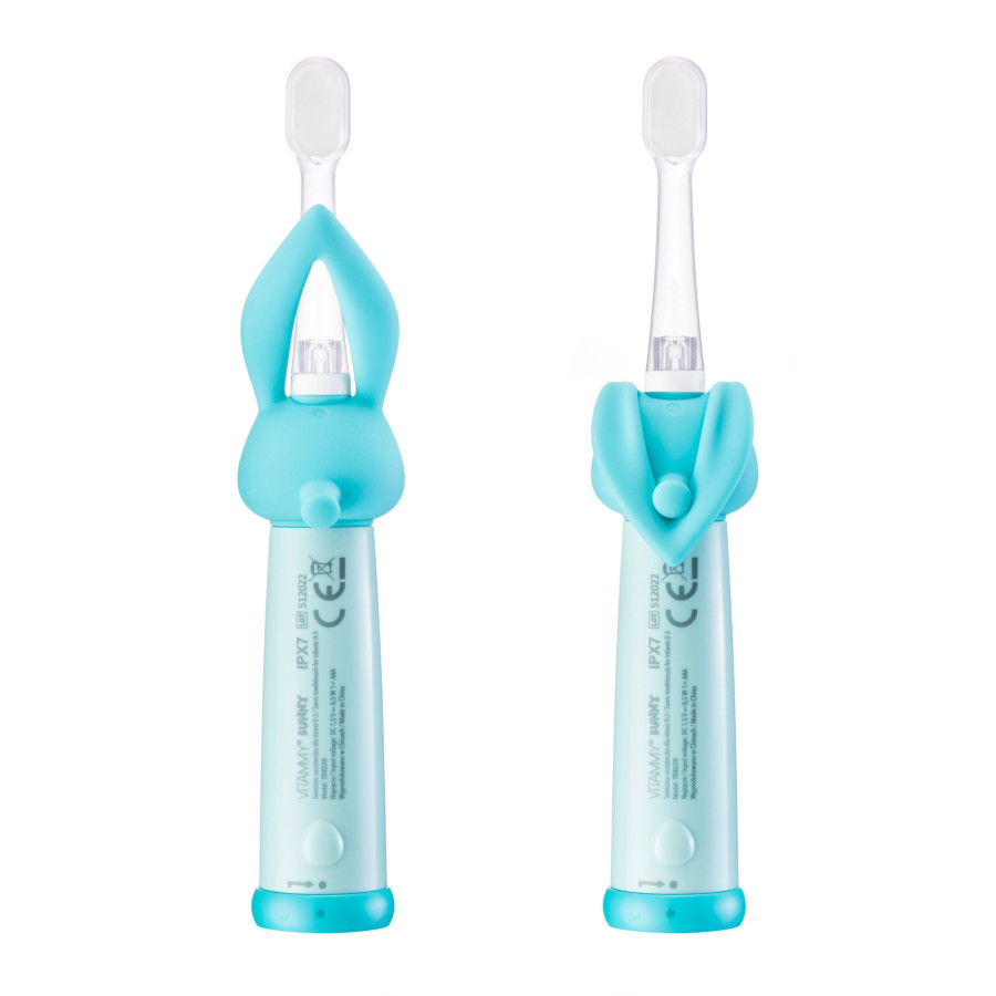Електрична зубна щітка Vitammy Bunny Light Blue (від 0-3 років) - 6