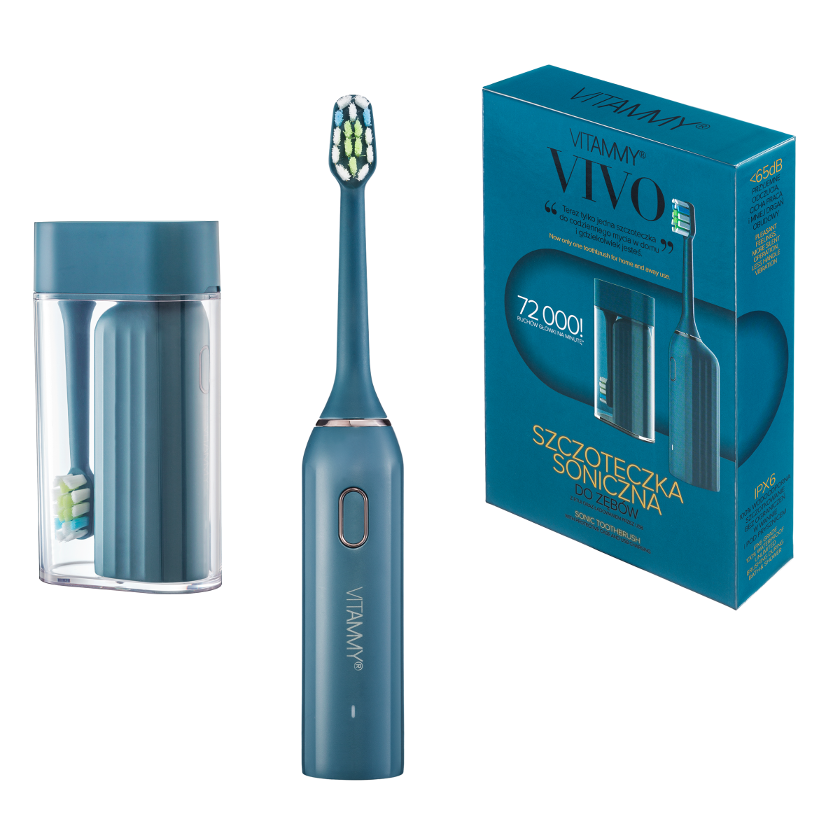 Электрическая зубная щетка Vitammy VIVO Navy 