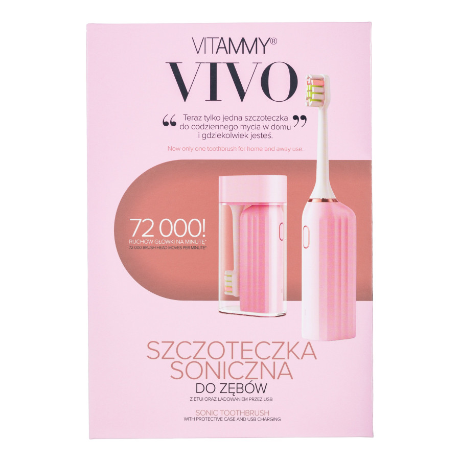 Электрическая зубная щетка Vitammy VIVO Pink - 2