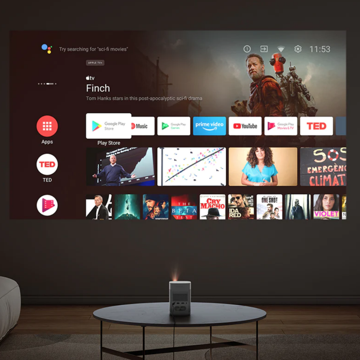 Неперевершені розваги з Android TV 11.0 від Google Play