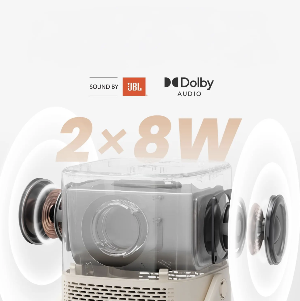 Два потужні динаміки від Dolby Audio